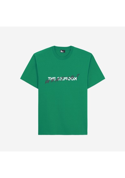 The Kooples Erkek Bisiklet Yaka Kısa Kollu Yeşil T-shırt