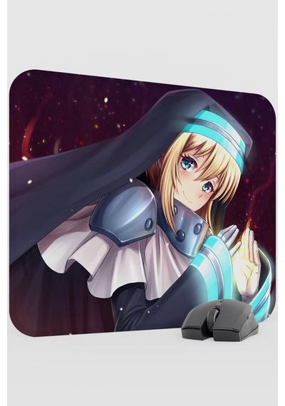 Fire Force Anime V2 - 48x40 Xl Gaming Kauçuk Kaymaz Taban Mouse Pad Fare Altlığı