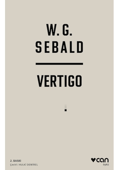 Vertigo - W. G. Sebald - Can Yayınları