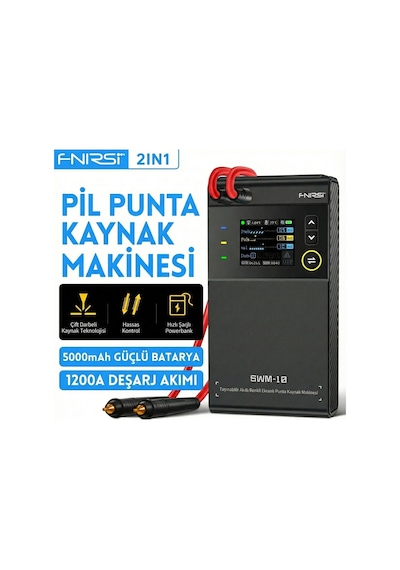 Swm-10 Taşınabilir Akıllı Renkli Ekran Nokta Pil Punta Makinesi