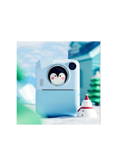 Anlık Termal Yazıcılı Dijital Çocuk Kamerası 2.0 İnç Hd Instant Photo Printer Camera Pembe