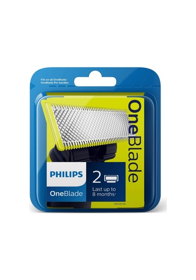 Lexroo Oneblade 2'li Yedek Bıçak, Tüm Oneblade Modelleriyle Uyumlu, 4 Aya Kadar Dayanıklı Bıçaklar