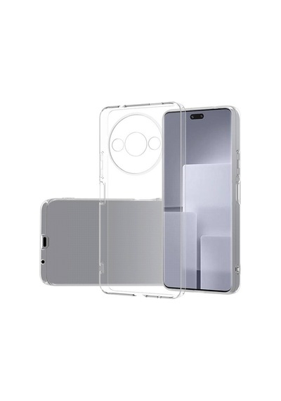 Nihcase Xiaomi Redmi A3 4g 2024 Kılıf Süper Tpu Jelly Transparan Silikon