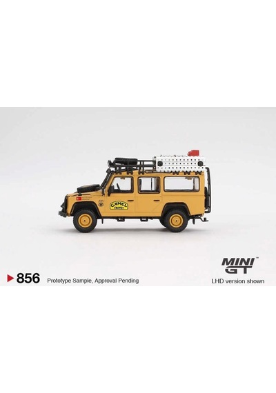 1/64 Land Rover Defender 110 1989 Camel Trophy Amazon Team Turkey Turkey Exclusive Mgt00856 Sarı