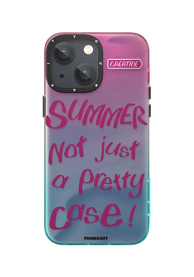 Youngkit Apple Uyumlu iPhone 13 Kılıf YoungKit Summer Serisi Kapak ZORE-267412