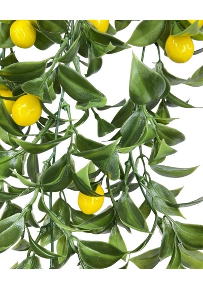 Yapay Çiçek Sarkan Limon Yapay 60*20cm