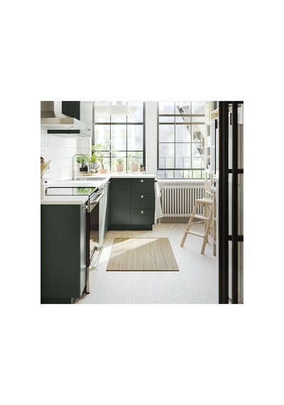 Ikea Lohals Jüt Halı, Natürel, 80x150 Cm, Dikdörtgen