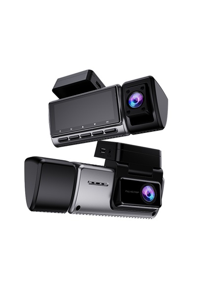 3 Kanallı Araç İçi Kamera Ön + Arka + İç Kamera 2k Uhd, Geniş Açı, Gece Görüşü, Döngü, Wifi Adas