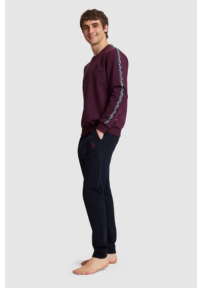 U.S. Polo Assn. Erkek Bordo Pijama Takımı 50333252-vr014