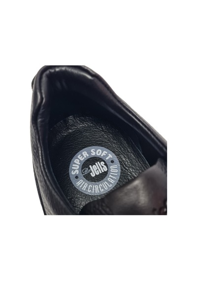 Komcero Dr.jells Bağlı Pıllow Tech Floter Deri Erkek Casual Ayakkabı K2341-2088 Siyah