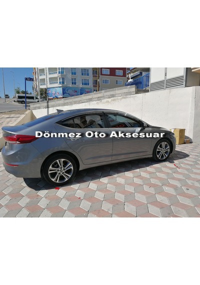 Hyundai Elantra Mügen Cam Rüzgarlığı Kromlu 2016-2020 Arası 4 Lü N11.38185