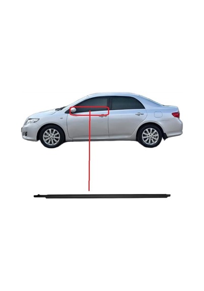 Toyota Corolla Çıta Cam Sıyırıcı Fitil Ön Dış Sol 2007-2012