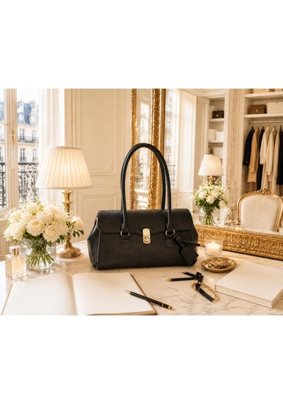 Housebags Jardin Elegance New Trend Omuz Çantası Siyah