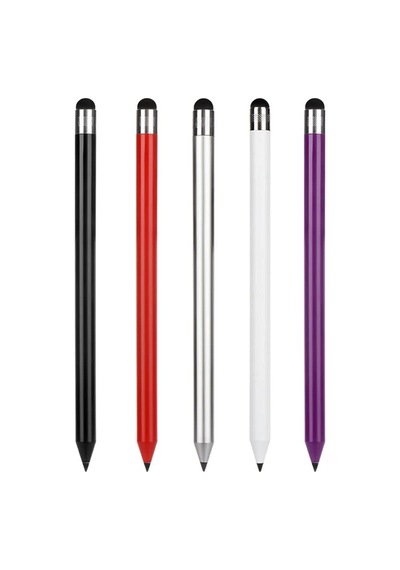 Universal Telefon Tablet Navigasyon 2in1 Stylus Pen Dokunmatik Kalem - Al3465 Gümüş Sku: Zeusb0bs3mkc97
