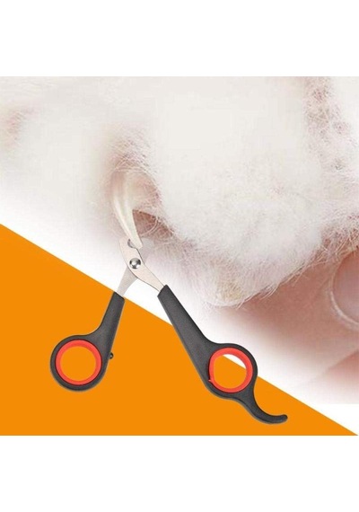 Kedi Köpek Tavşan Kuş Tırnak Makası Paslanmaz Çelik Ergonomik Sap Kaymaz Güvenli Kullanım