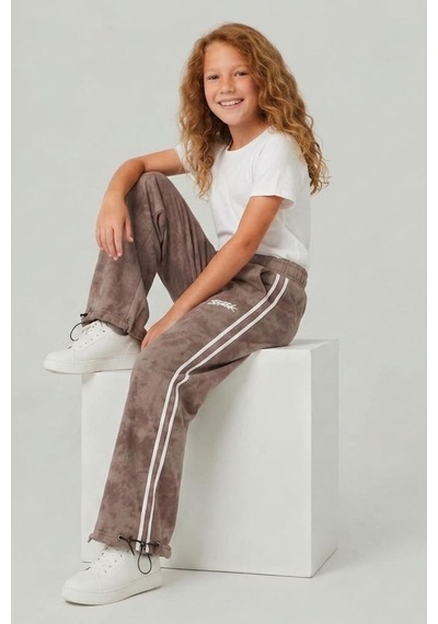 Pina Kids Kız Çocuk Beli İpli Rahat Kesim Paça Ayarlanabilir Lastikli Eşofman Altı Esf7012 Kahverengi Pina Kids Kız Çocuk Beli İpli Rahat Kesim Paça Ayarlanabilir Lastikli Eşofman Altı Esf7012 Kahverengi