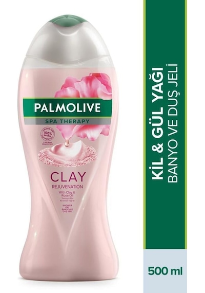 Palmolive Spa Therapy Clay Rejuvenation Banyo ve Duş Jeli 500 ML