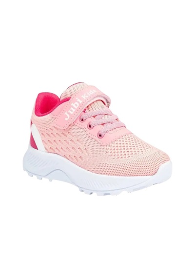 Celira Jbk Pembe Lastik Cırtlı Fileli Çocuk Spor Ayakkabı 002