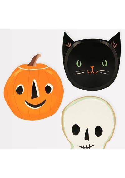 - Halloween Plates - Bayramı Tabak 8'li 256