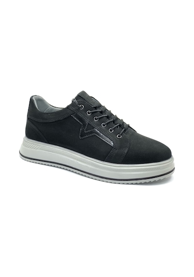 Dropland 9130 Deri Erkek Casual Ayakkabı Siyah