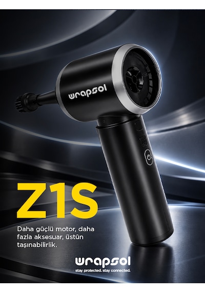 Z1s 4'ü 1 Arada Bldc Motorlu Taşınabilir Şarjlı El Ve Araç Süpürgesi 0 - 250 Watt