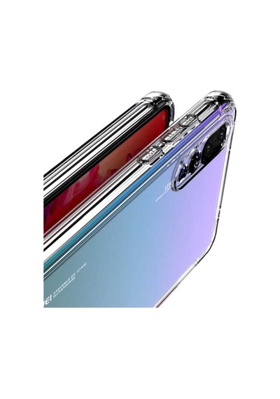Huawei Y9 Prime 2019 Kılıf Zore Nitro Anti Shock Silikon Renksiz