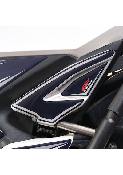Gp Kompozit Honda Pcx 125 2025-2026 Uyumlu Artçı Ayak Pad Kırmızı