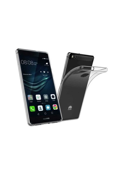 Huawei P10 Lite Kılıf Zore Süper Silikon Kapak Renksiz