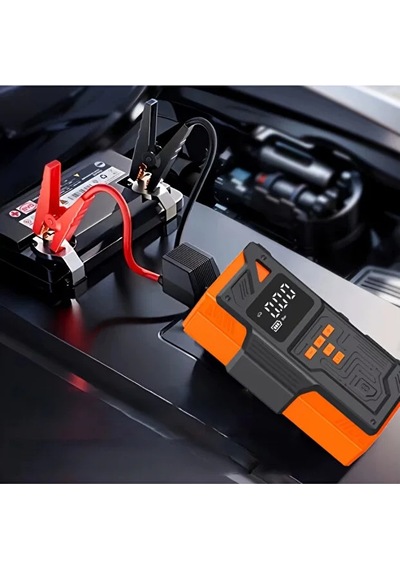 Lebron Akü Takviye+araç Pompası 4 Ü 1 Arada Profesyonel Araç Acil Durum Kiti 16000mah