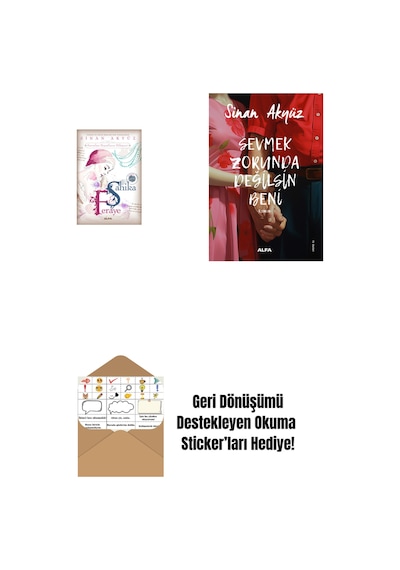 Şahika Feraye + Sevmek Zorunda Değilsin Beni + Okuma Sticker'ları