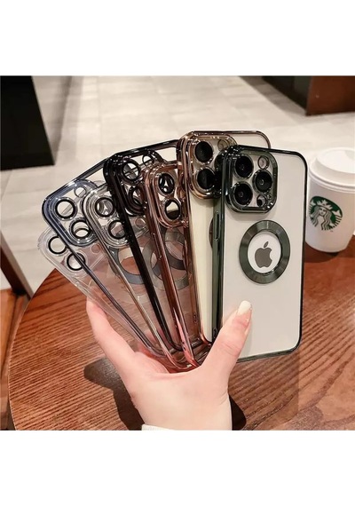Apple iPhone 14 Pro Max Uyumlu Derin Mor Ekstra Kamera Korumalı Kamerası Cam Lensli Lazer Kılıf