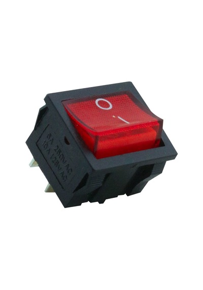 Orta Boy Işıklı Anahtar On-Off 4 Pin Ic-126
