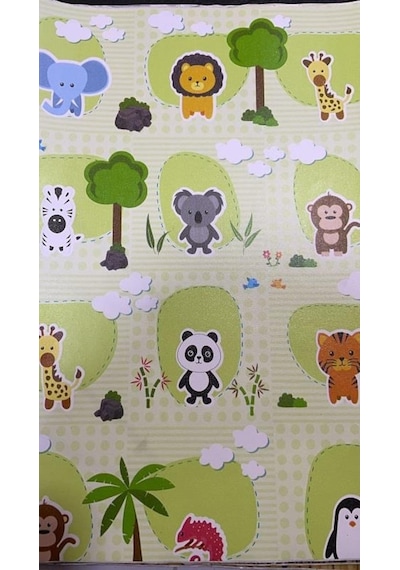 Desenli Kendiliginden Yapışkanlı Kaplama Folyosu 45 Cm X 2 Metre (512837275)