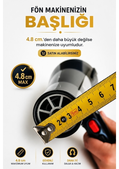 Hairens Vgob Vigo Başlık / Difüzör Saç Kurutma Fön Makinesi Başlığı - Profesyonel Makineler İle Uyumlu