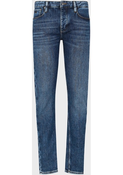 Emporio Armani Erkek Kot Pantolon 3d1j75 1d01z 0942 Lacivert