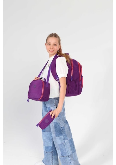 Kaukko Crazy Sırt Çantası Mor K1678