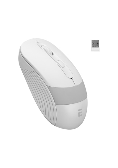 Kablosuz Mouse 1600 Dpi Beyaz Gri Sm18bg