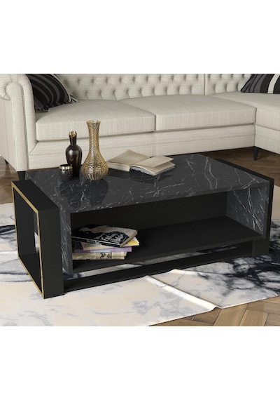 Dekorister Exclusive Bianco Orta Sehpa Mermer