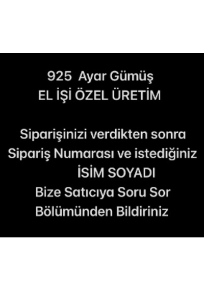 Milliyetçi Hareket Partisi Gümüş Yaka Rozeti Kişiye Özel İsimli