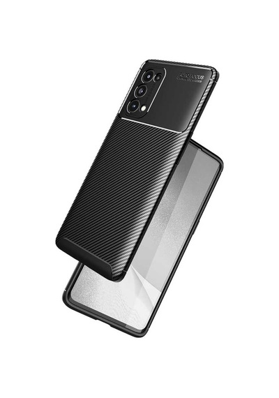 Oppo Reno 5 Pro 5G Kılıf Karbon Silikon Case