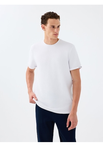 Loft Regular Fit Erkek Tshirt K.kol Lf2039564 Q1.v1 Beyaz