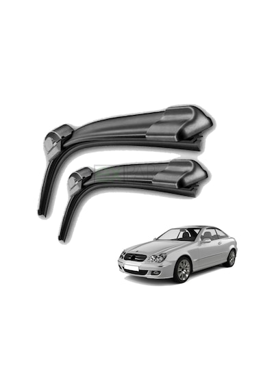 Mercedes Benz Clk Serisi Ön Cam Silecek Süpürgesi Takımı 2003 - 2009 Mersedes C209 Kasa Silecek