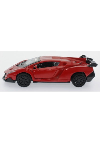 Çek Bırak Kırmızı Metal Spor Araba  Sl6607b
