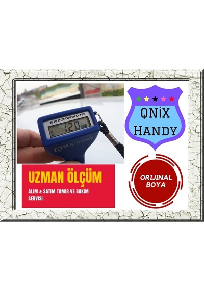 Qnix Handy Boya Ölçüm Cihazı Boya Test Cihazı