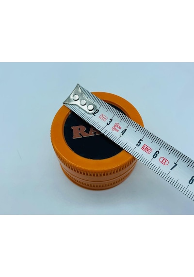 Raw Marka 3parça Turuncu Tütünöğütücü Parçalayıcı Grinder//53mm