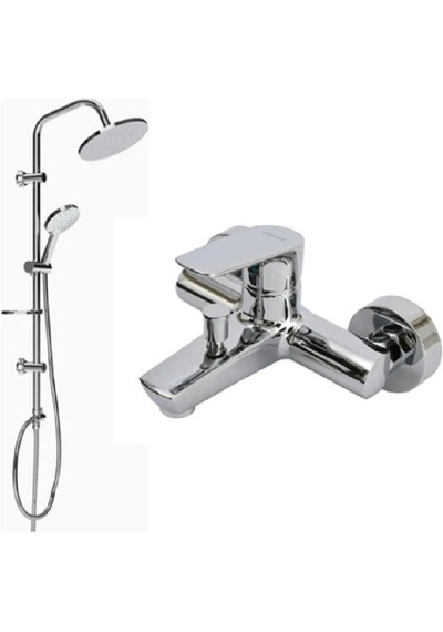 Creavit Sh640 İkili Duş Seti Takımı (duş Sistemi + Liva Banyo Batarya
