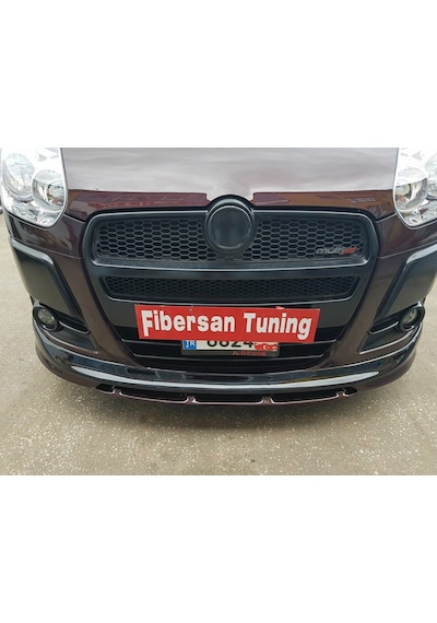 Fiat Doblo 3 Ön Tampon Eki Ve Lip ---fibersan Tuning
