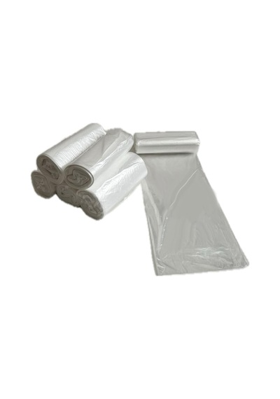 Tr Mini Boy Şeffaf Çöp Poşeti 120'li 40x50 Cm Sızdırmaz, Yırtılmaz Ve Dayanıklı Atık Torbası, Şeffaf Ç