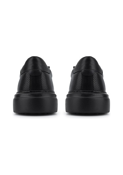 Tamer Tanca Erkek Hakiki Deri Siyah Sneakers & Spor Ayakkabı 13 2033 Erk Ayk Sk26-27 Syh/syh Tbn Siyah1