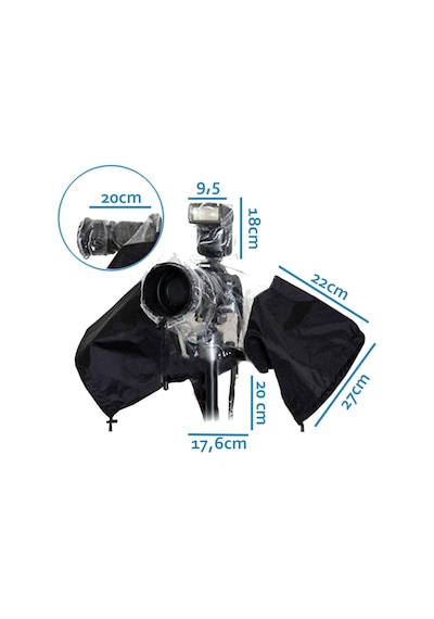 Dslr Ve Slr Makineler İçin Yağmurluk